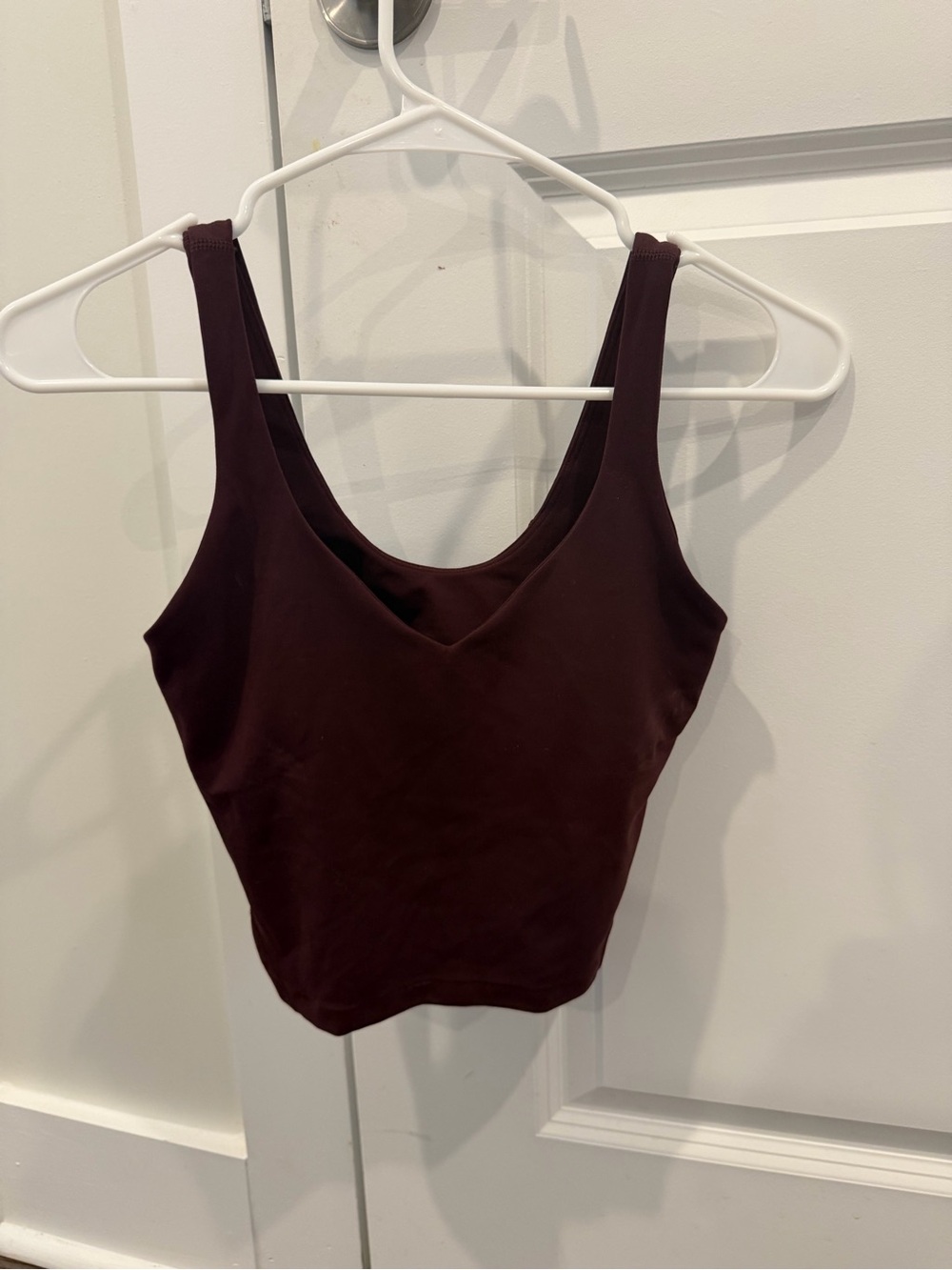 lululemon athletica V-Neck Tank Top - Burgundy